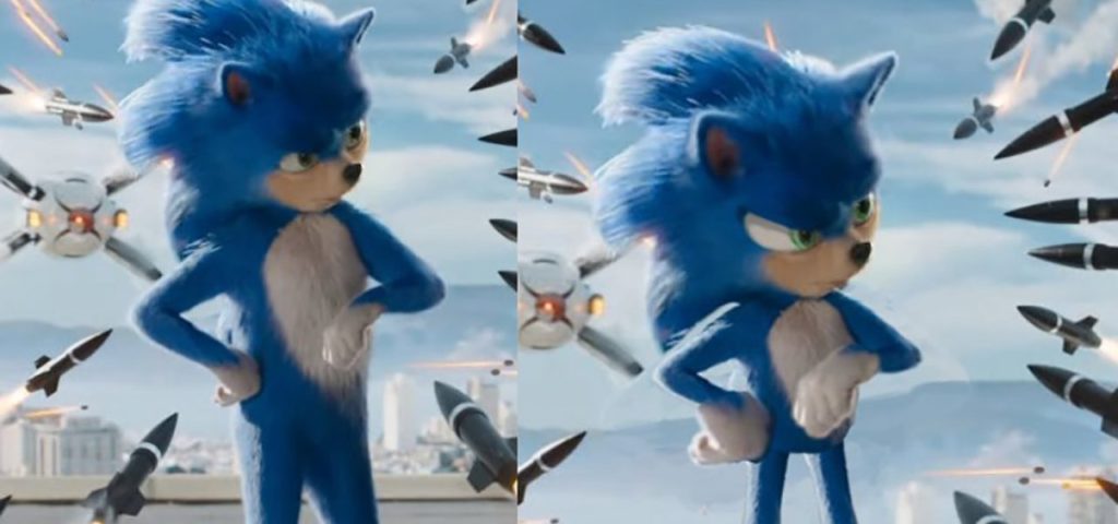 cambiamento per il design di Sonic