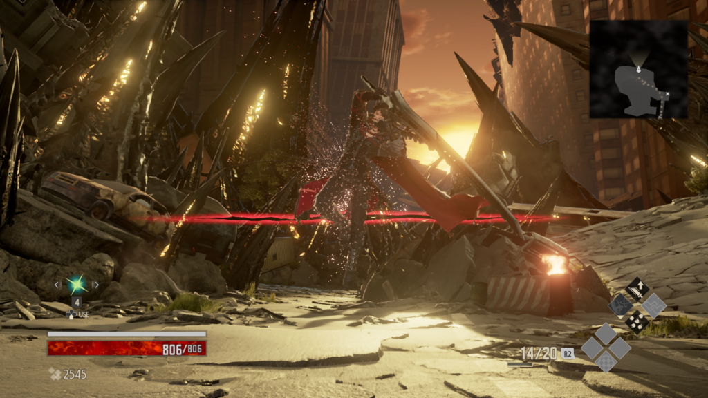 Code Vein gameplay