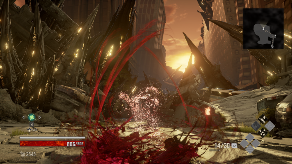 Code Vein gameplay