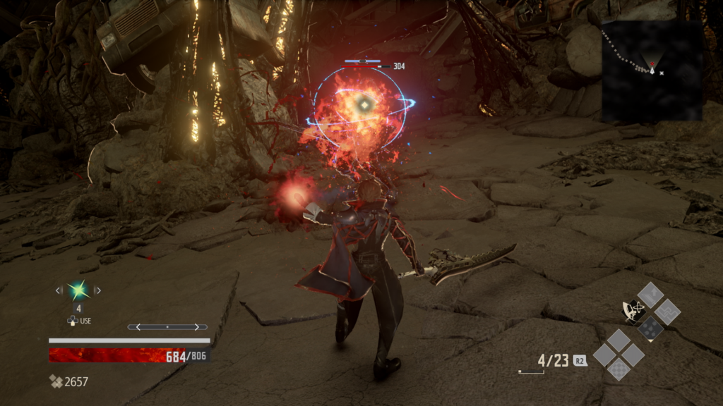 Code Vein gameplay