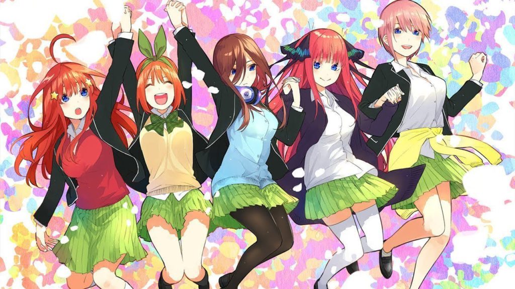 Enako si trasforma nelle 5 gemelle The Quintessentials Quintuplets