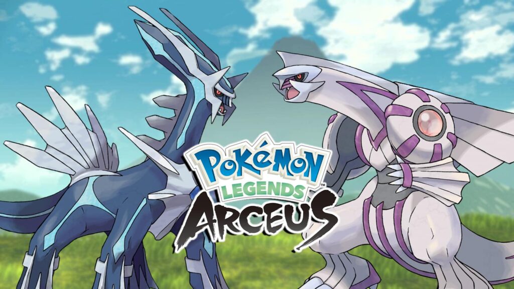 Dialga palkia pokemon Legends Arceus