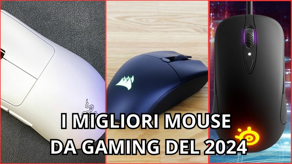 MIGLIORI MOUSE DA GAMING 2024